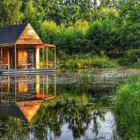 Heather Hut, Off-Grid Cottage On A Pond+2 Ha Darzkowo エクステリア 写真