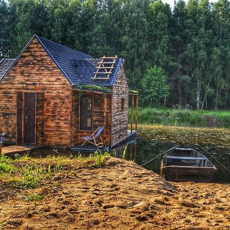 Heather Hut, Off-Grid Cottage On A Pond+2 Ha Darzkowo エクステリア 写真